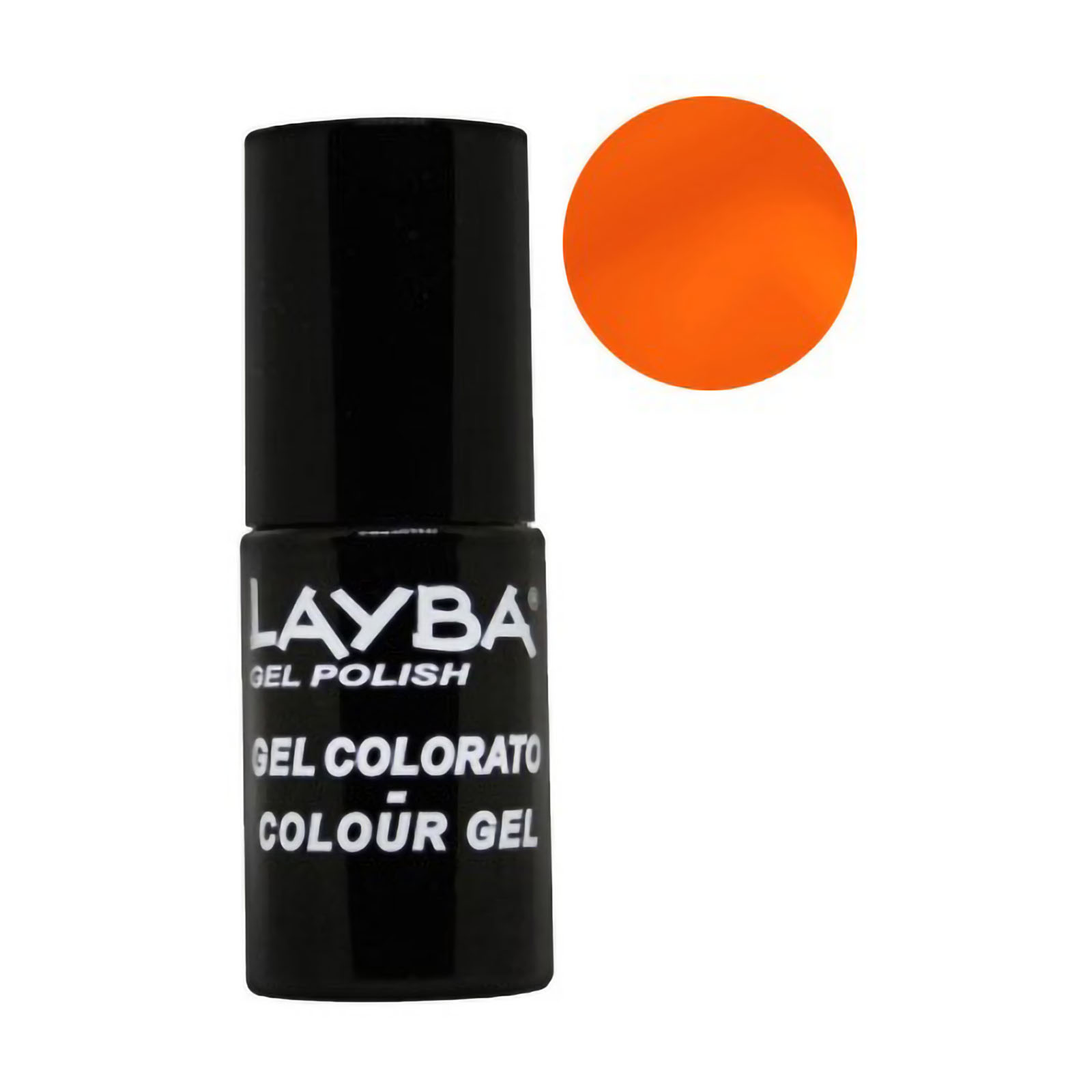 Smalto Unghie Semipermanente Layba gel polish n.705 coral fluo