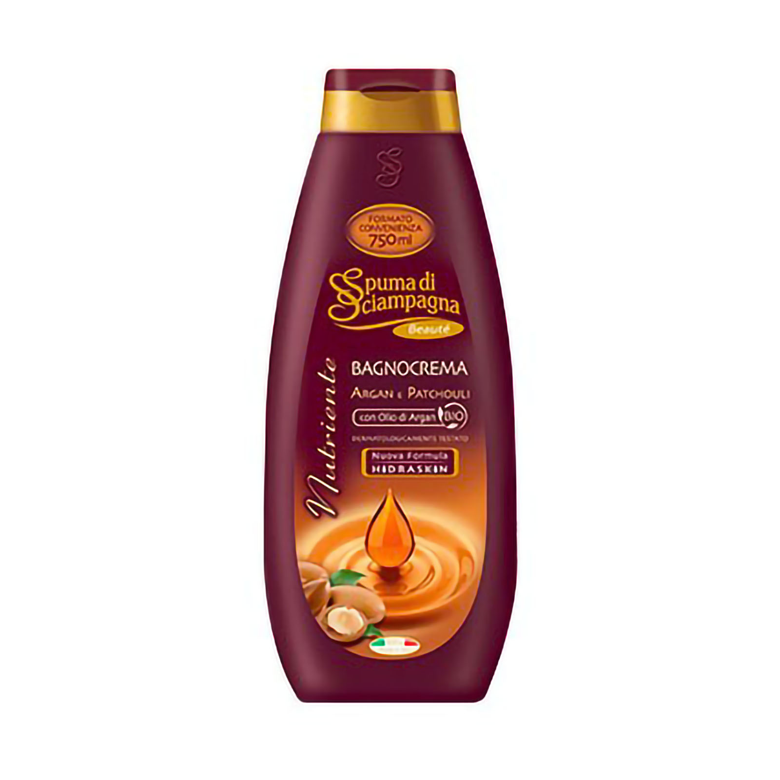 Bagnocrema Nutriente Argan E Patchouli 500 ml