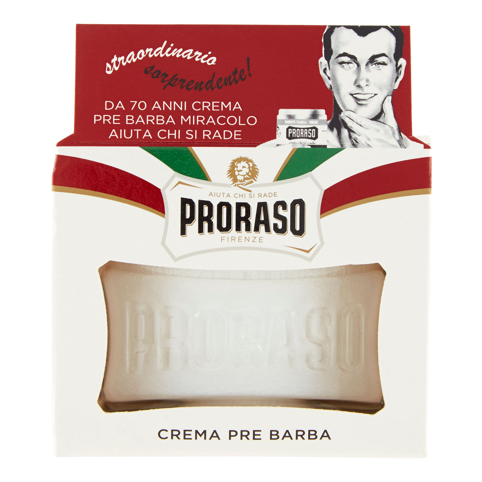 Crema Prebarba Bianca Pelli Sensibili 100 ml