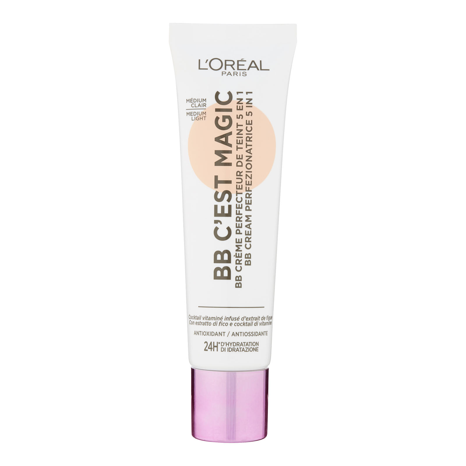 L'oréal paris Bb Cream C'est Magic, Bb Cream Idratante E Uniformante, Colore 03 Medium 30 ml