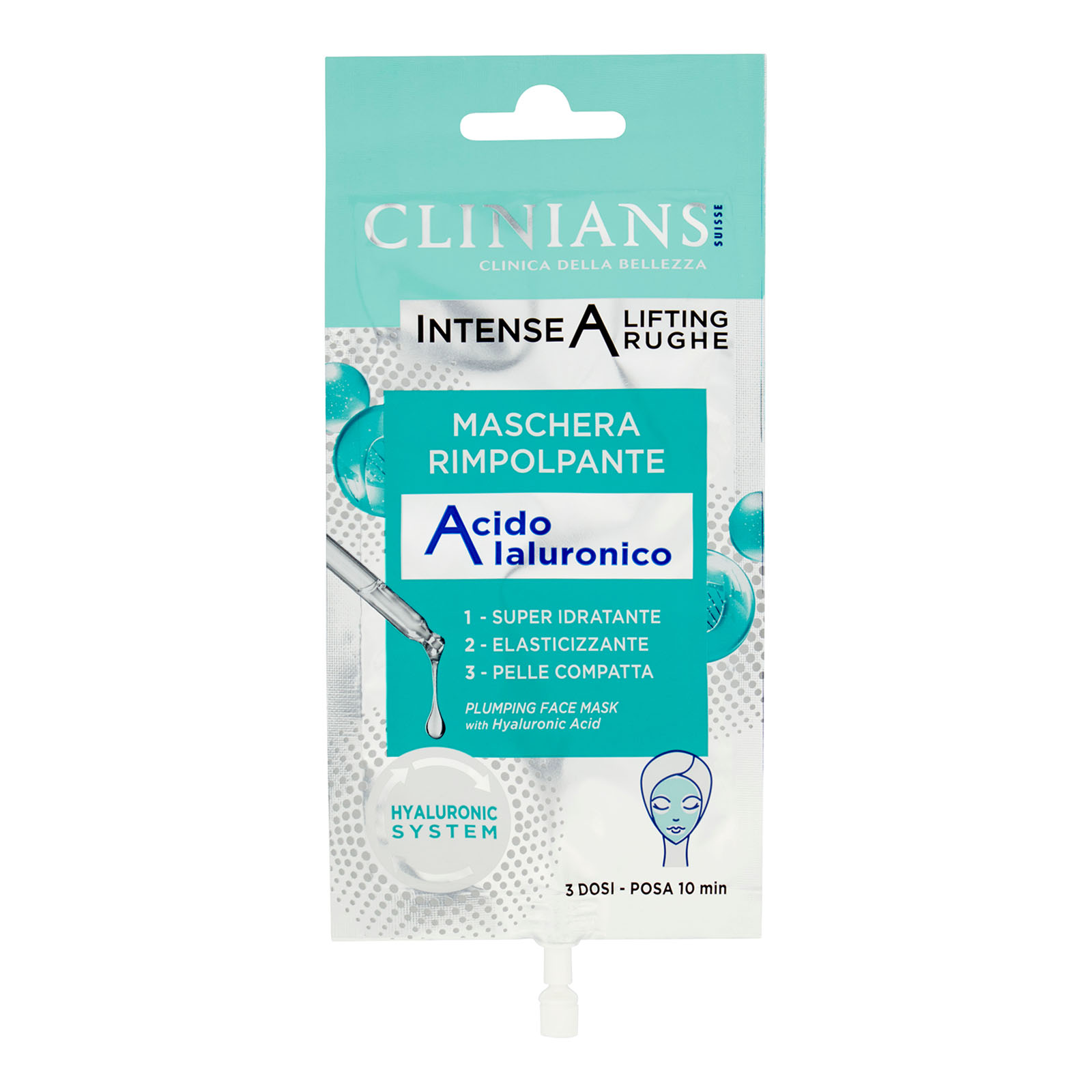 Intense A Lifting Rughe Maschera Rimpolpante Acido Ialuronico 15 ml