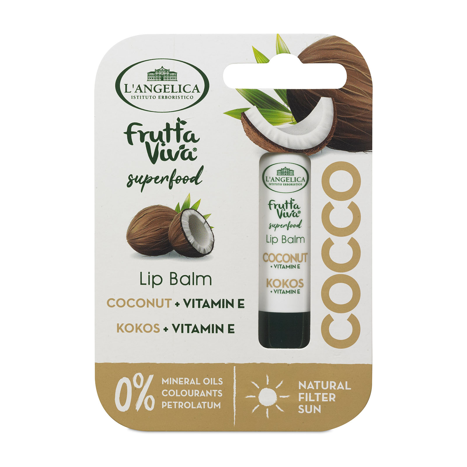 Lip Balm Cocco + Vitamina E