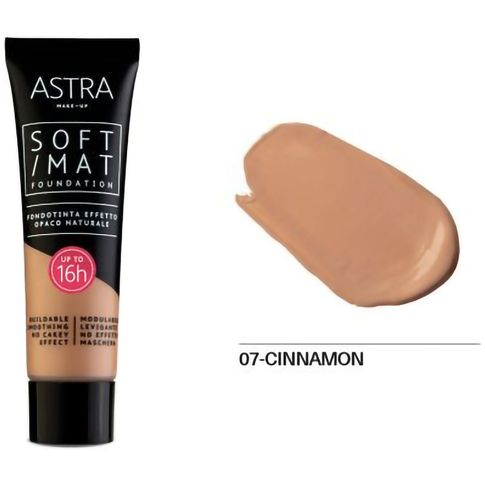Soft Mat Foundation - Fondotinta Soft mat 07 cinnamon