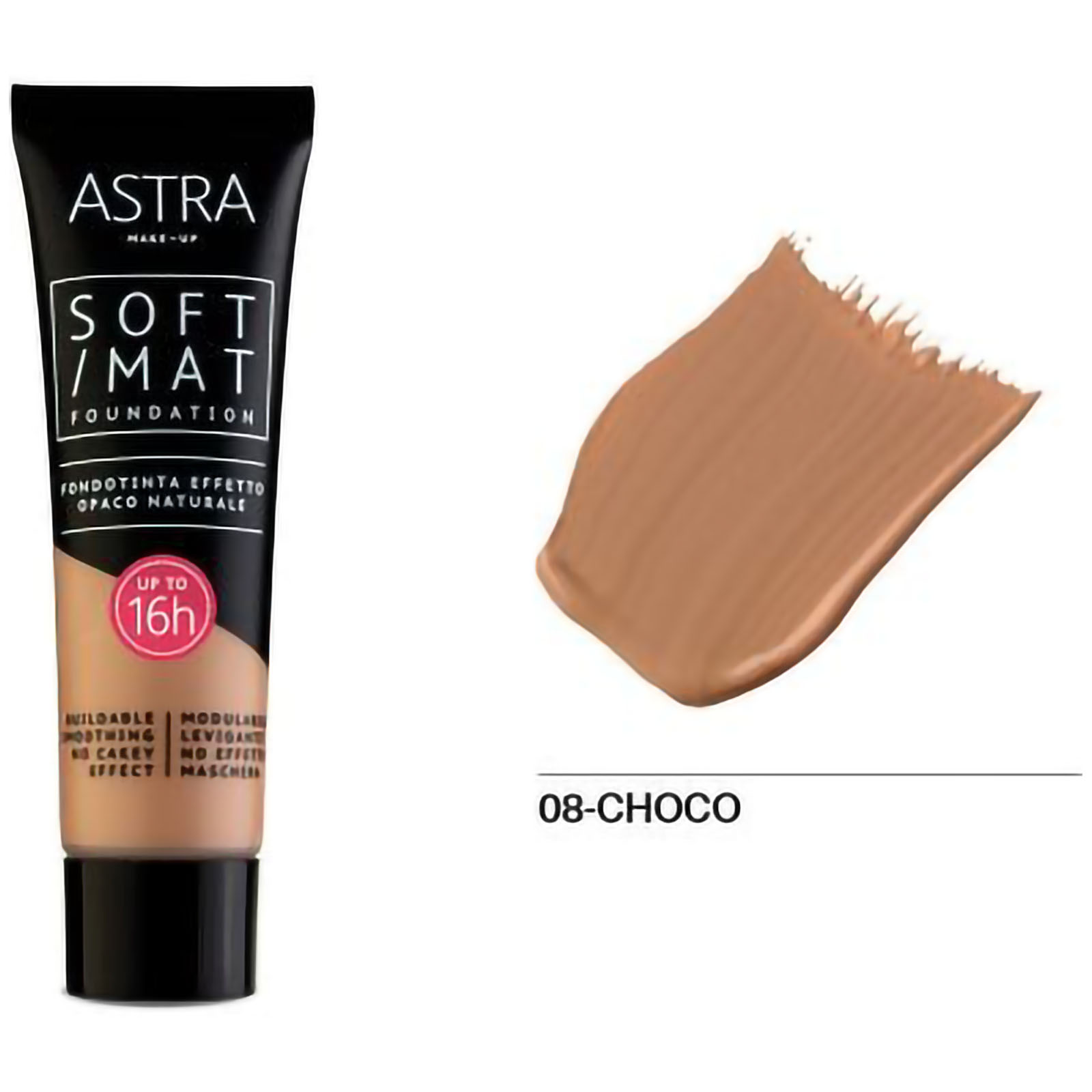 Soft Mat Foundation - Fondotinta Soft mat 08 choco