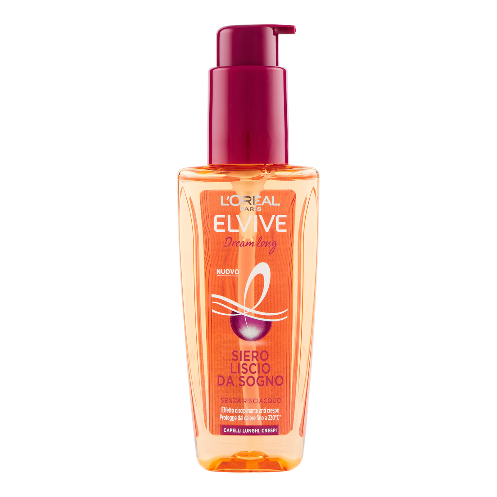 Siero Anti-crespo Dream Long, Siero Anti Crespo Per Capelli Lunghi, Crespi 100 ml