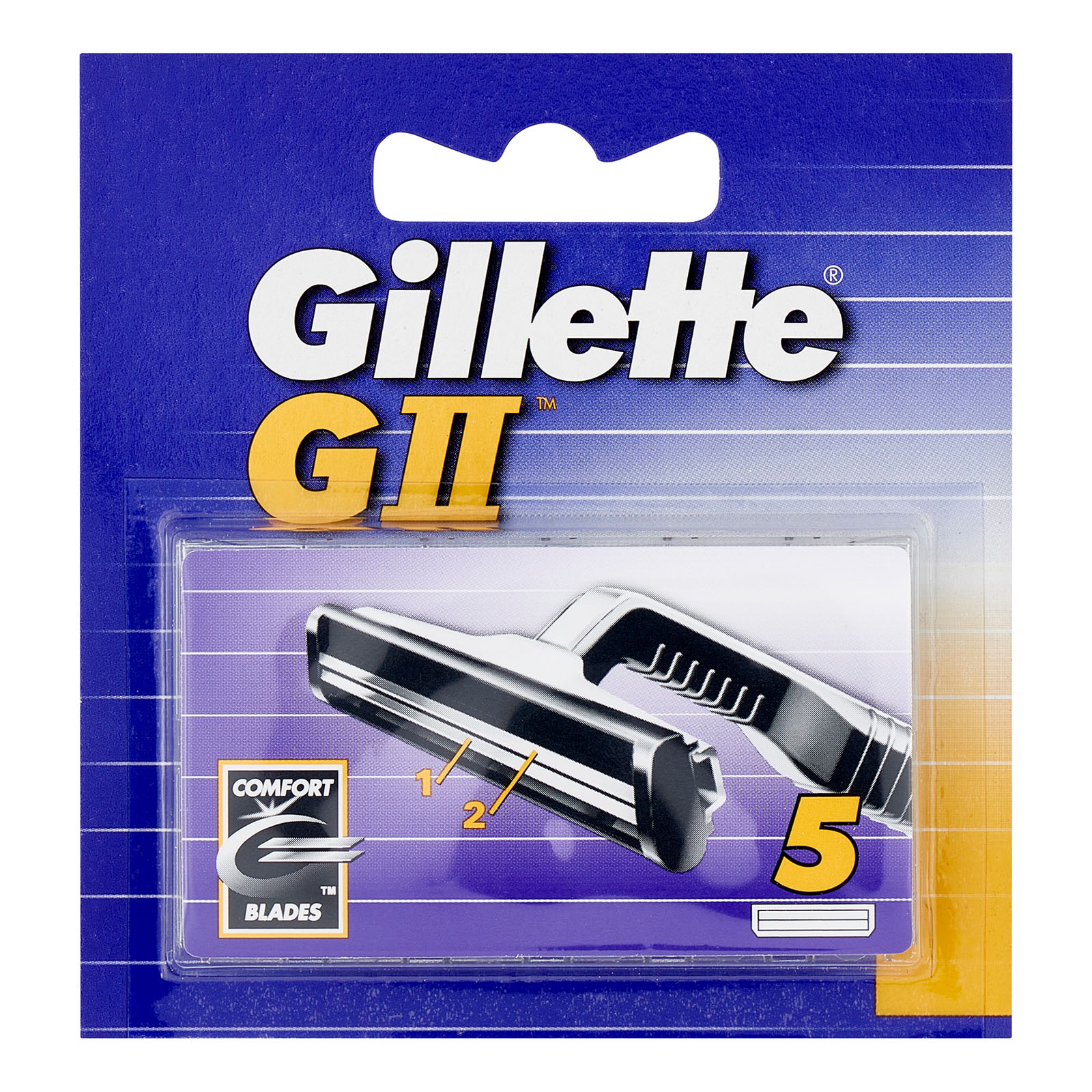 Lamette Di Ricambio Per Rasoio Da Uomo Gii, 5 Ricariche