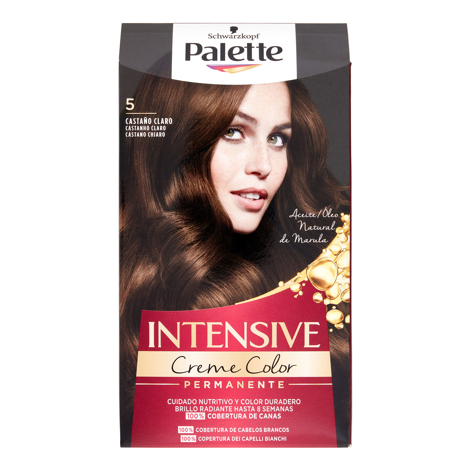 Intensive Creme Color Permanente 5 Castano Chiaro