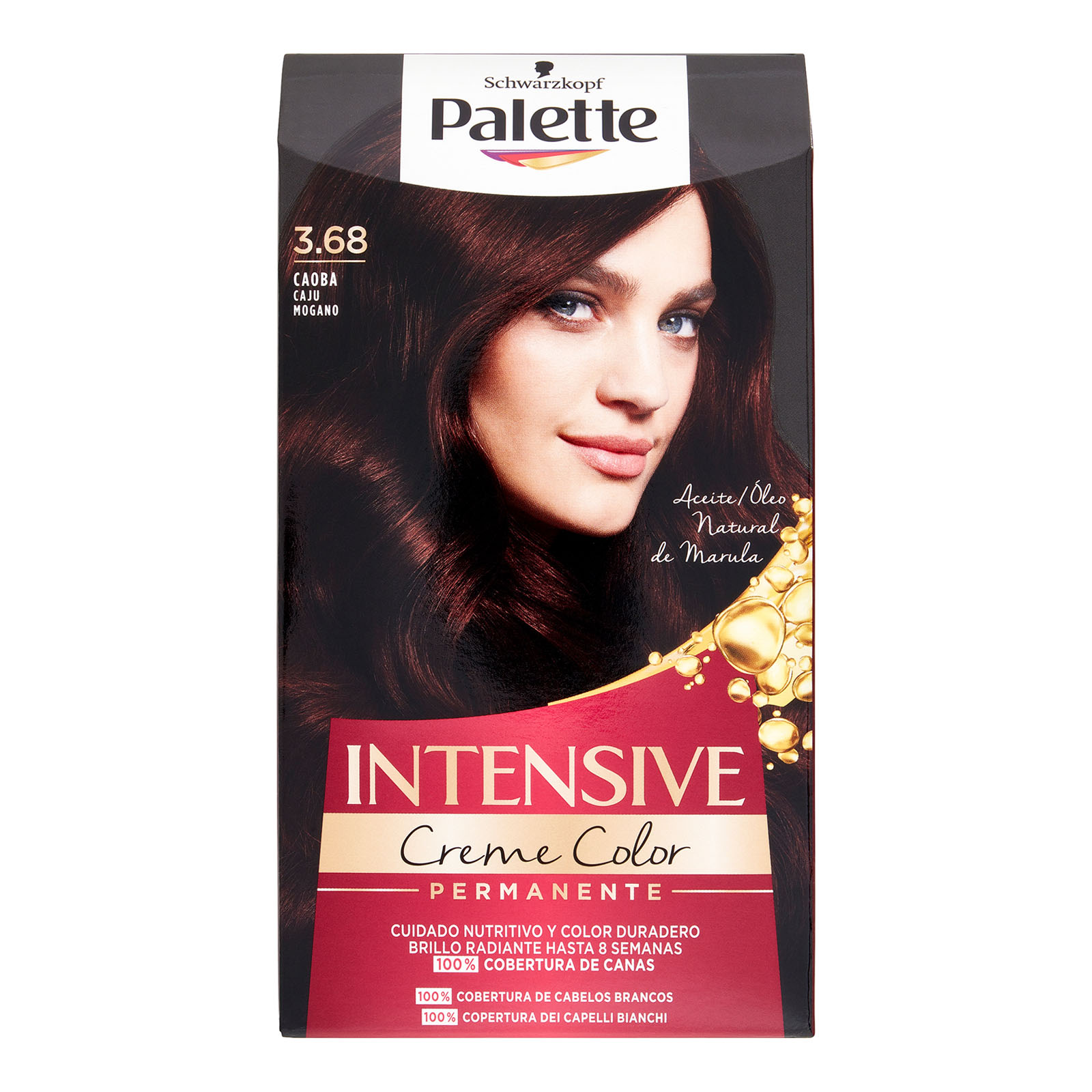 Intensive Creme Color Permanente 3.68 Mogano