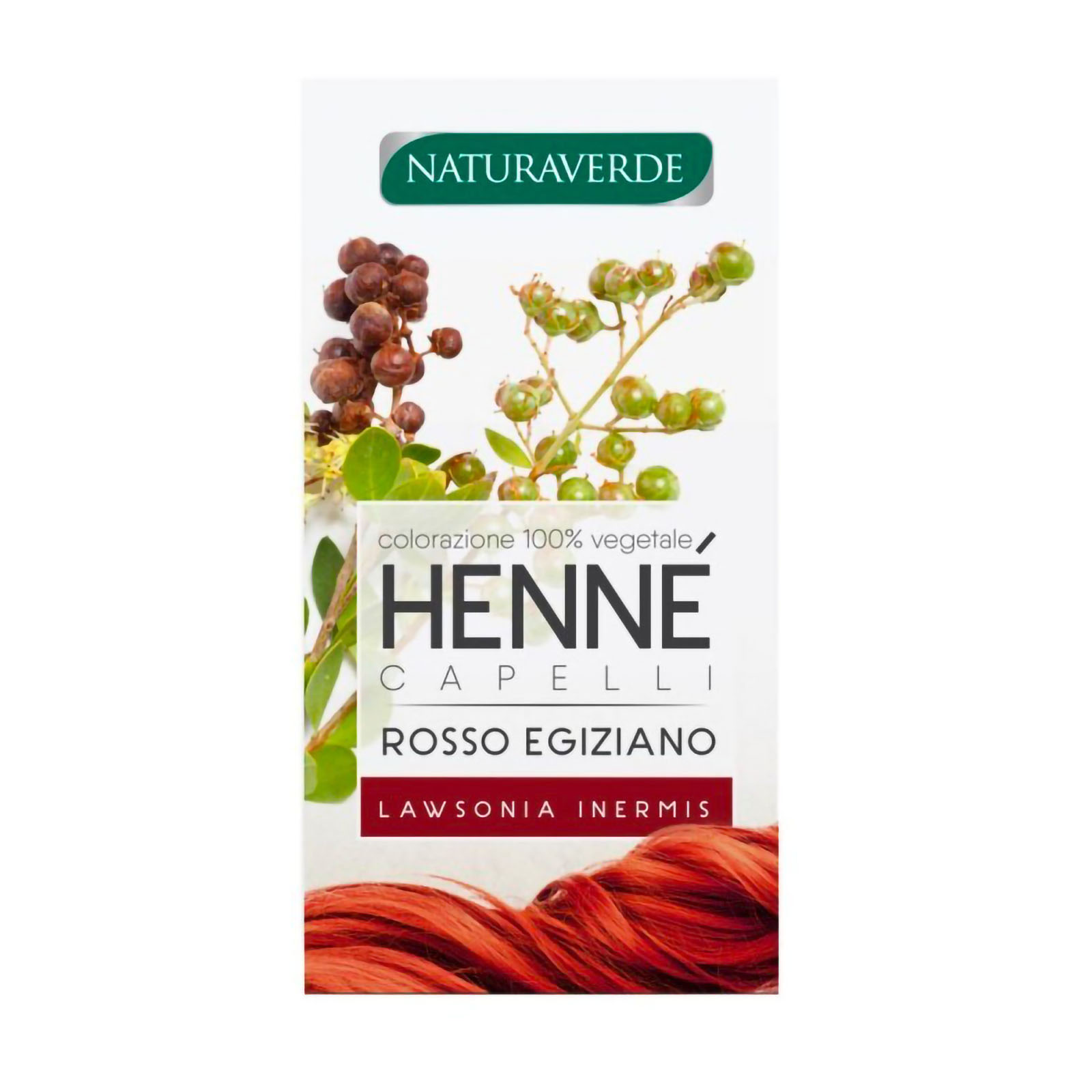 Colorazione 100% Vegetale Rosso Egiziano