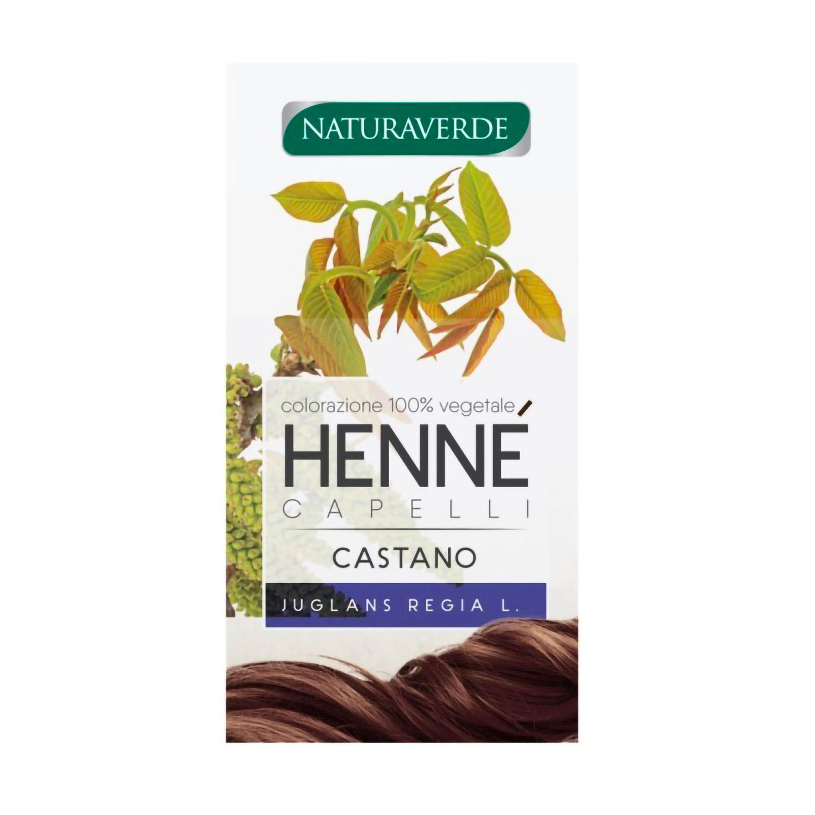 Colorazione 100% Vegetale Castano