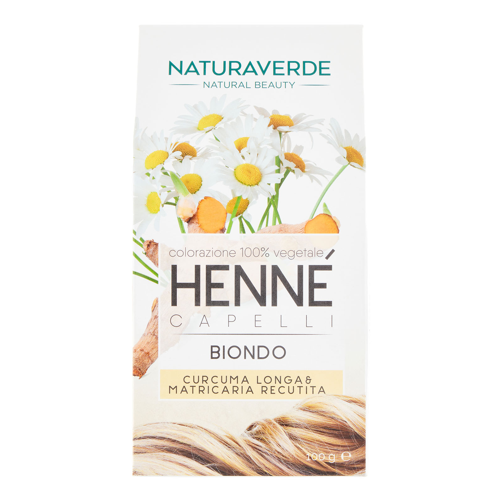 Colorazione 100% Vegetale Biondo