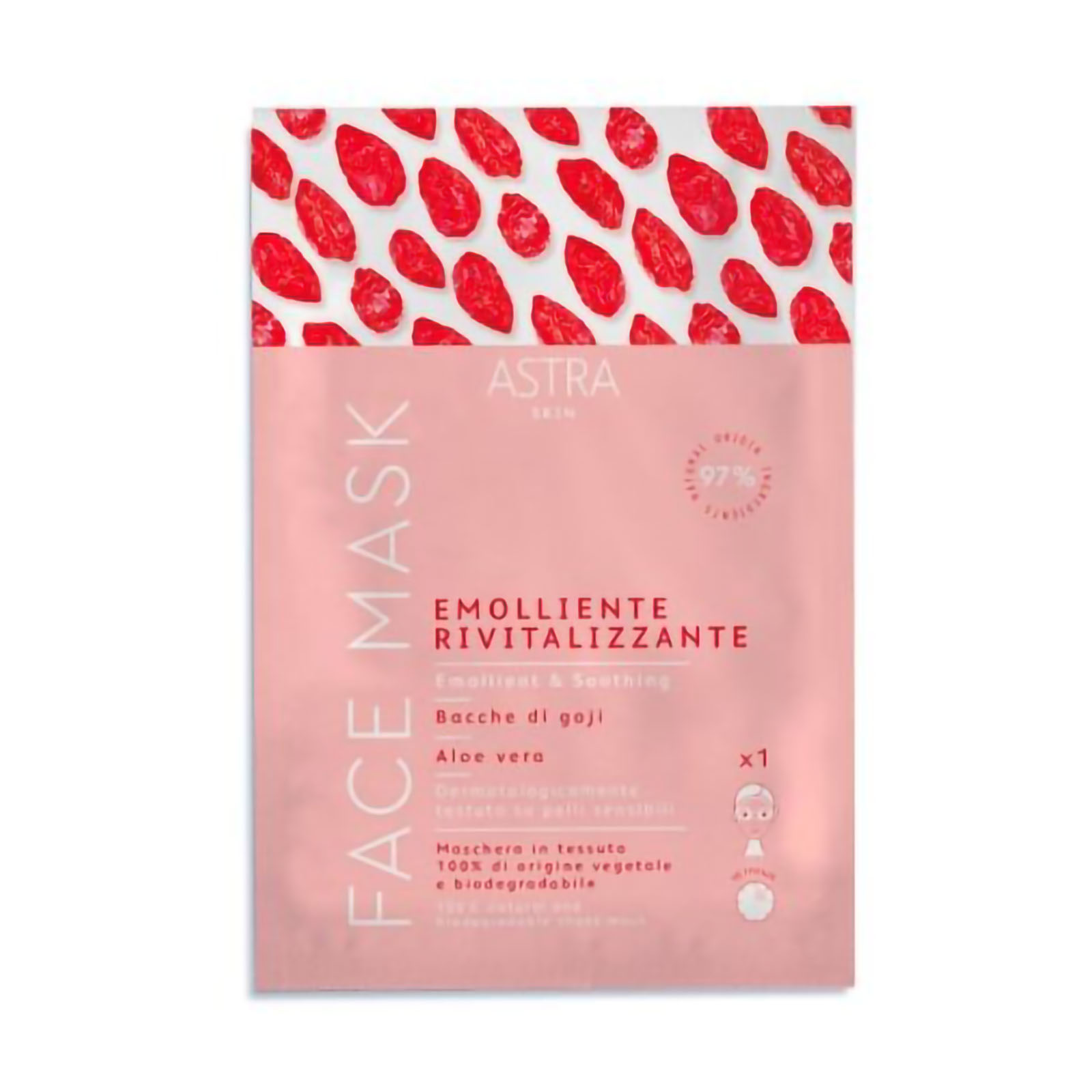 Maschera Viso Emolliente Rivitalizzante
