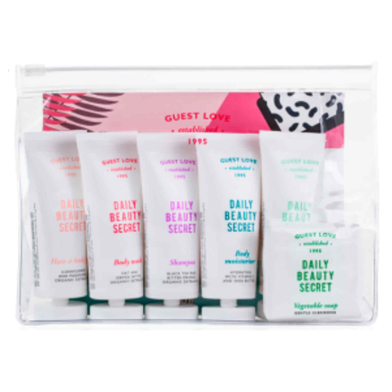 Travel Kit Mini Guest Love 6 Pz