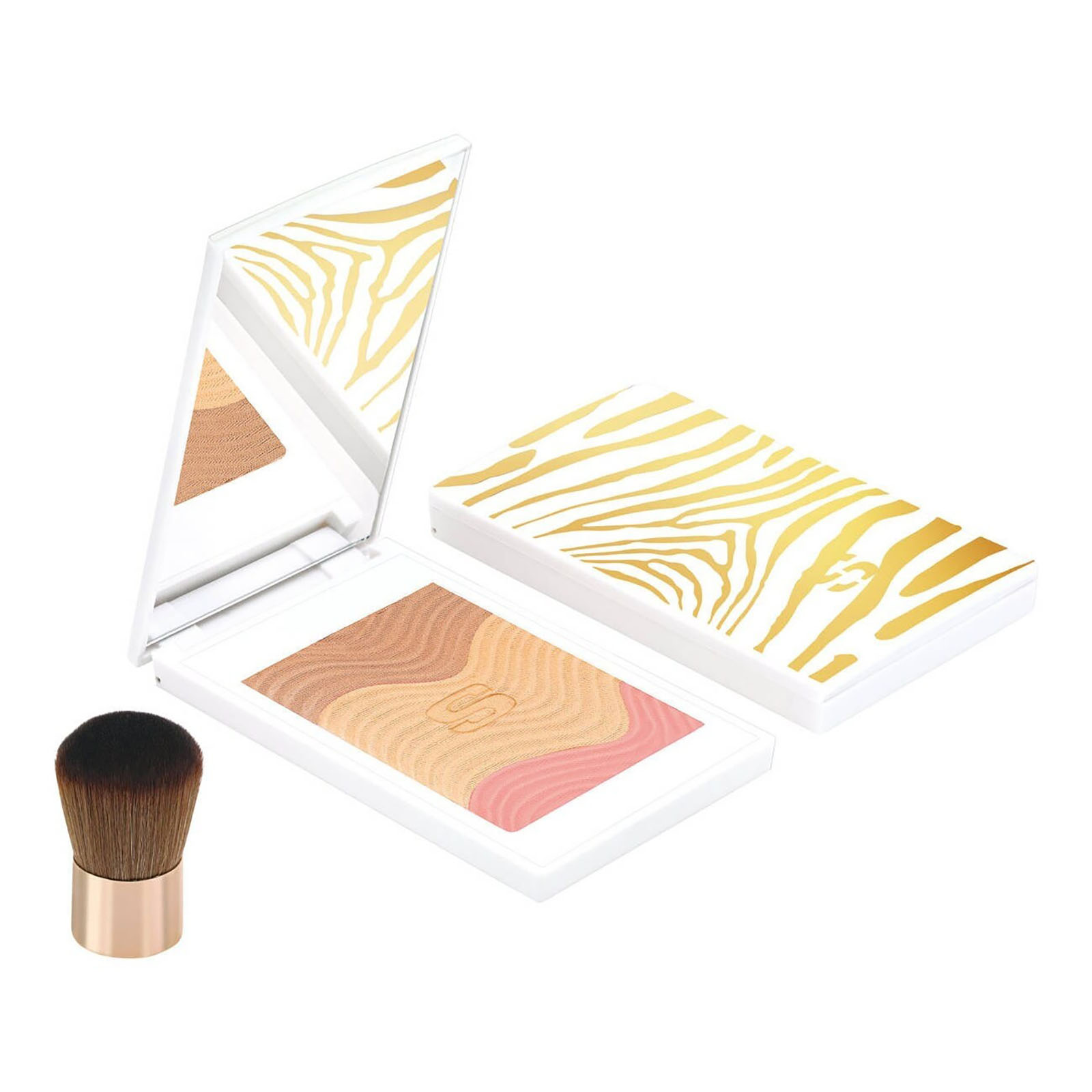 Phyto-touche Poudre Eclat Soleil Trio Pêche Dorée - Trio Di Polveri Abbronzanti Powder trio 2 trio peche