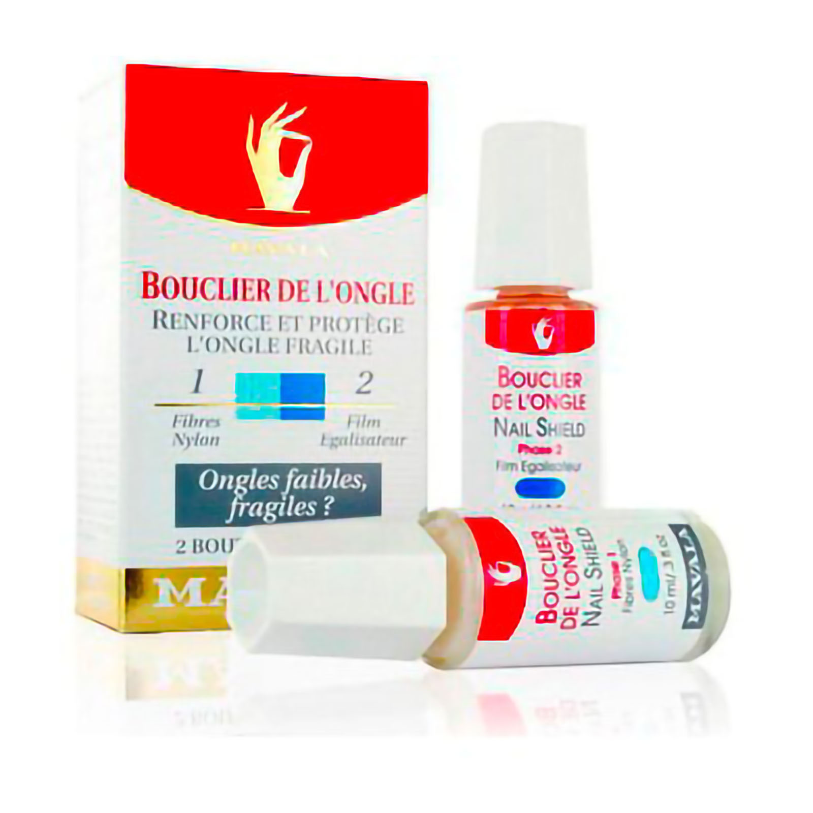 Trattamento Rinforzante Per Unghie Fragili Renforce Ongle 2 X 10 Ml 20 ml