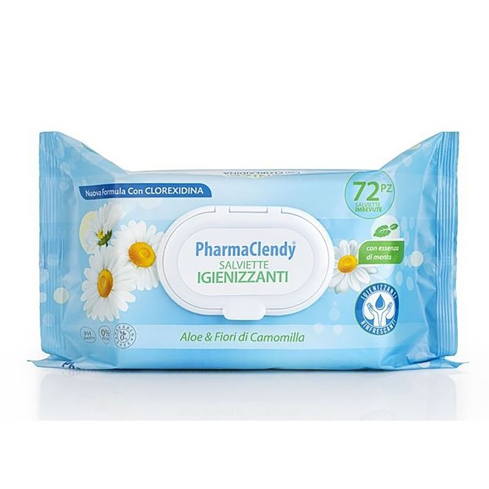 Salviette Imbevute 72 Pz. Con Antibatterico Alla Clorexidina