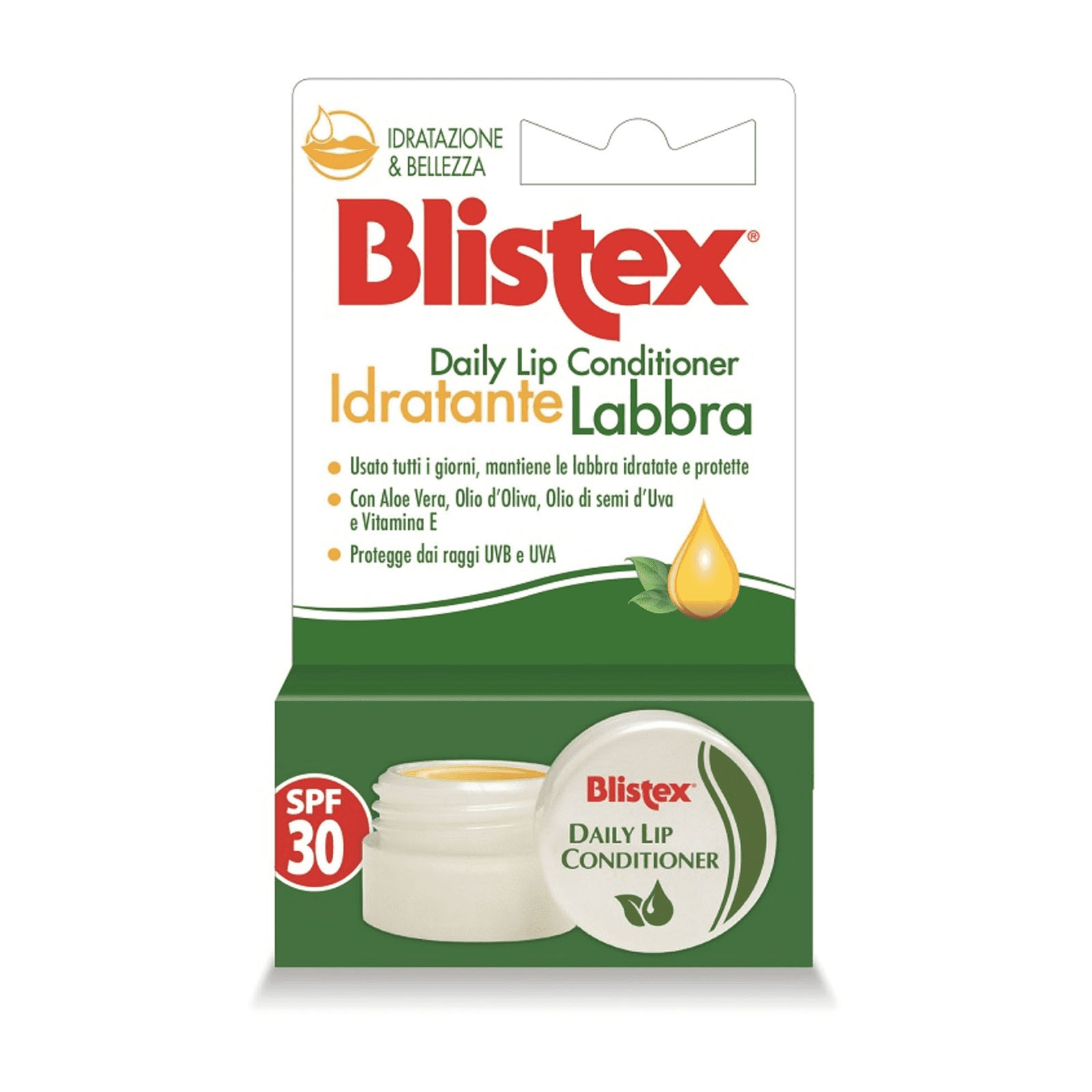 Blistex Idratante Labbra con Protezione Solare SPF30