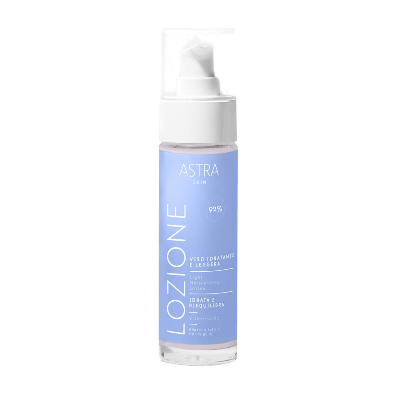 Skin Lozione Viso Idratante Leggera Con Vitamina B3 50 ml