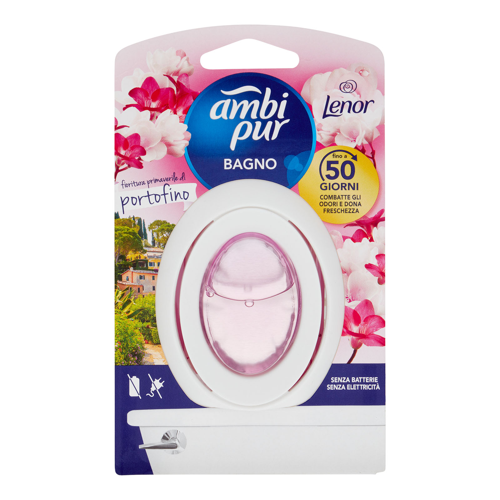 Bagno Profumatore Per Ambienti Elimina E Previene Gli Odori, Fioritura Di Portofino 7,5 Ml