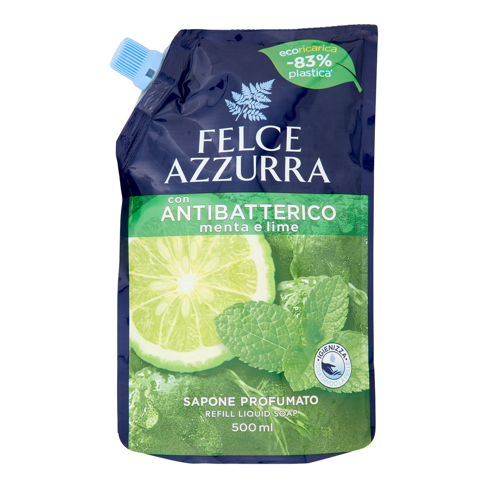 Eco ricarica per sapone liquido antibatterico