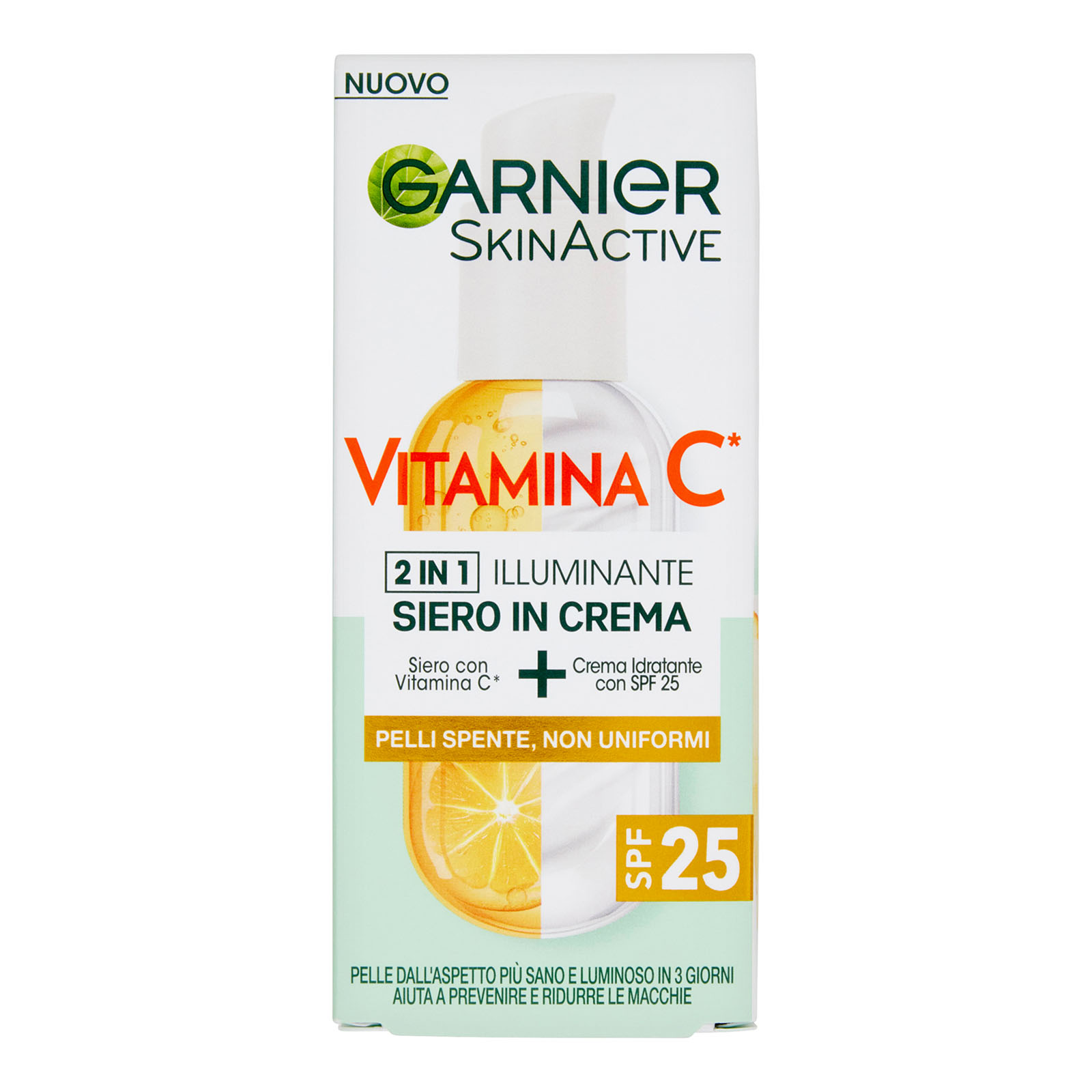 Siero In Crema Vitamina C, Illuminante E Idratante, Per Pelli Spente E Non Uniformi 50 ml