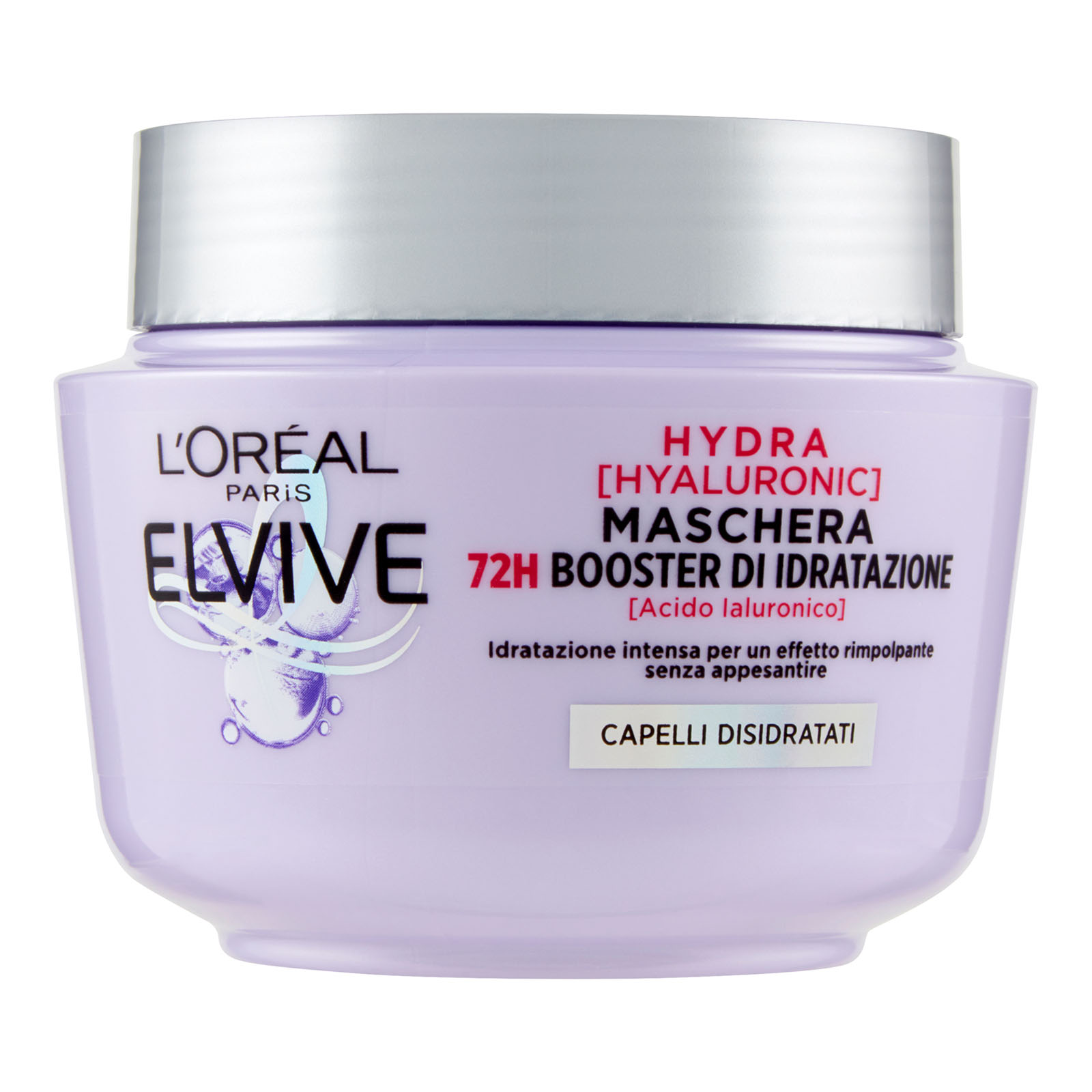 Elvive Maschera Elvive Hydra Hyaluronic Con Acido Ialuronico 72h Booster Di Idratazione 300 ml