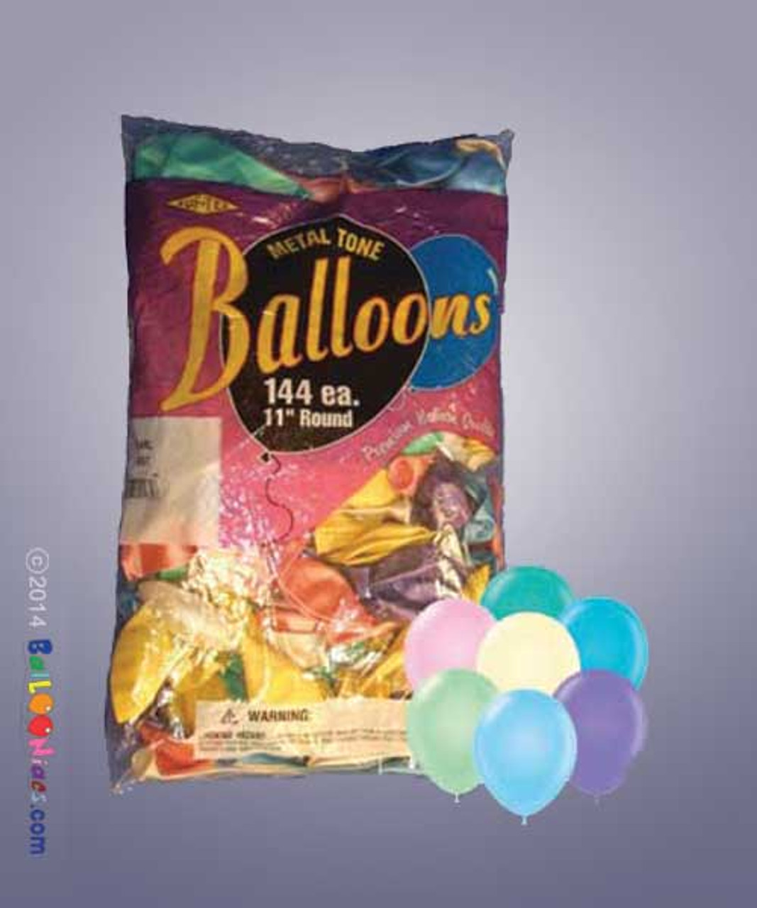 Balloons 6 GEO Blossoms Solid Colors 50 count bags - individual color –
