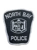 Canadian North Bay Ontario White Border Police Patch