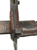 WW1 Canadian Ross Rifle Bayonet with Scabbard 1916 Dated Scabbard