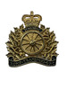 Royal Canadian Mounted Police Transport Cap Badge