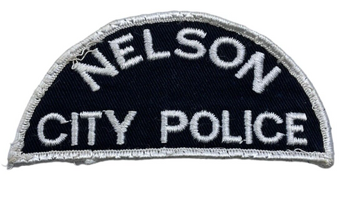Canadian Nelson British Columbia City Police Sleeve Patch