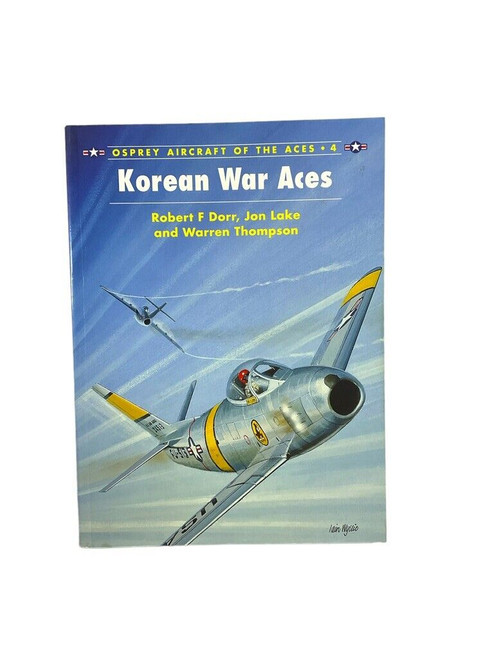 US USAF USN USMC Korean War Aces 4 Osprey SC Reference Book