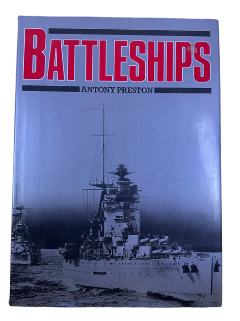 WW1 WW2 British US German Antony Preston Battleships Hardcover Reference Book