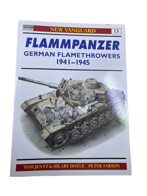 WW2 German Flammpanzer Osprey New Vanguard No 15 Softcover Reference Book