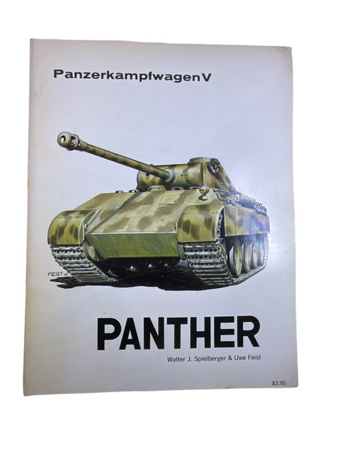 WW2 German Panzerkampfwagen 5 Panther Tank Softcover Reference Book