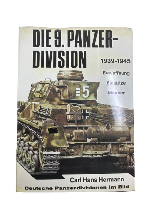 WW2 German The 9 Panzer Division 1939 to 1945 GERMAN TEXT HC Reference Book