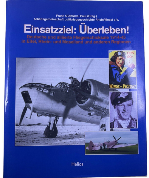 WW2 German Luftwaffe Object Survival GERMAN TEXT Hardcover Reference Book