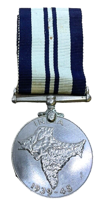 WW2 India Service Medal Full Size
