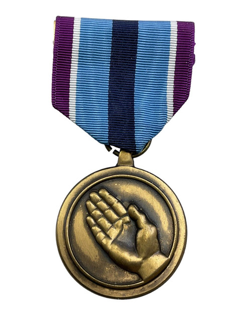 US Armed Forces Humanitarian Service Full Size Medal with Ribbon