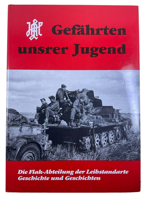 WW2 German LAH Leibstandarte Flak GERMAN TEXT Hardcover Reference Book