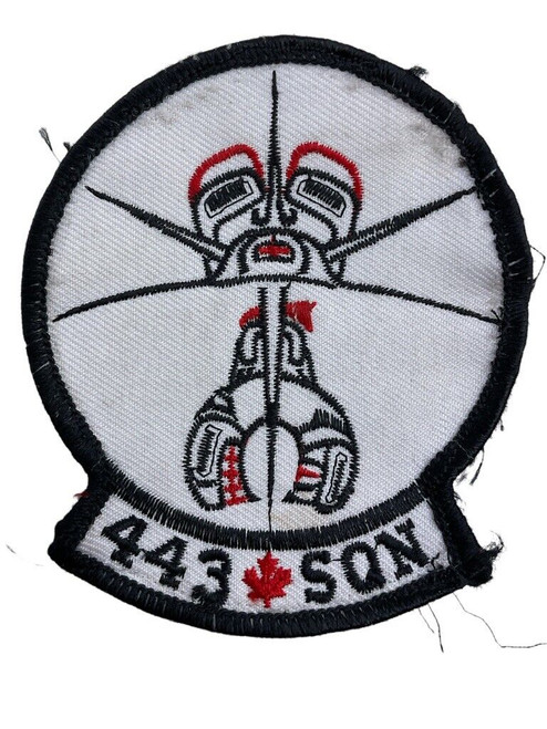 Canadian Forces RCAF 443 Squadron Colour Crest Patch