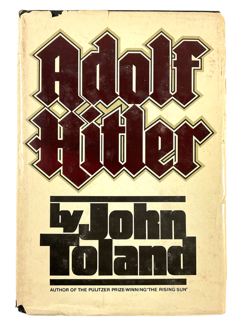 WW2 German Adolf Hitler By John Toland Hard Cover Reference Book