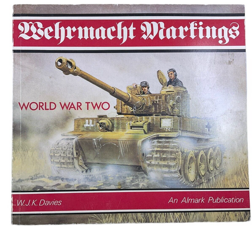WW2 German Wehrmacht Markings WW2 WJK Davies Almark Softcover Reference Book