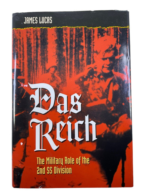 WW2 German Das Reich Military Role of 2nd SS Division Hardcover Reference Book