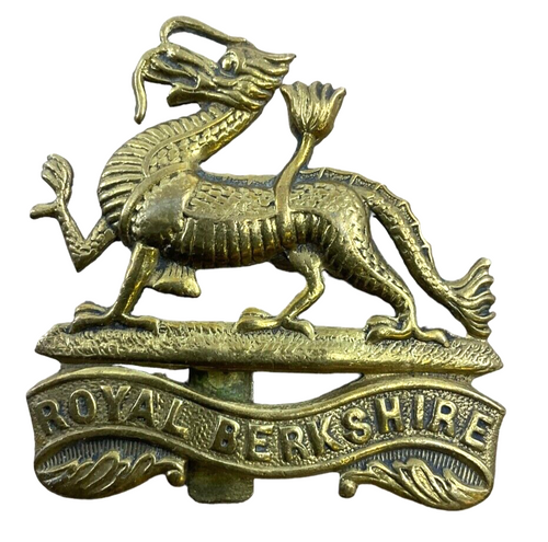 WW1 British BEF British Royal Berkshire Regiment Cap Badge