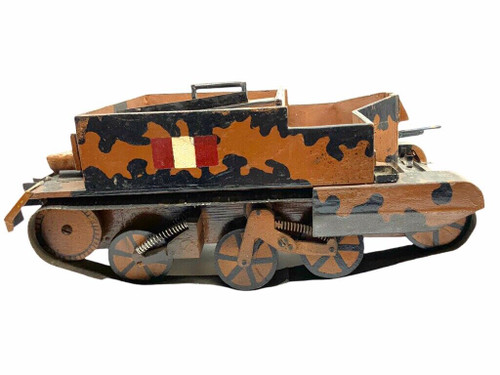 WW2 British Canadian Bren Gun Carrier Recognition Model 1/6th Scale Wood Metal