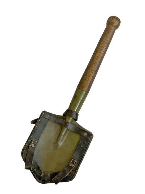 WW2 Russian Soviet Entrenching Tool Shovel and Carrier 1944 Dated