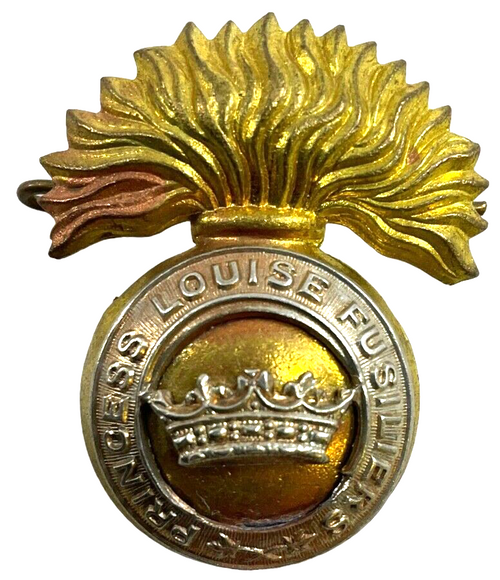 WW2 Canadian Princess Louise Fusiliers Cap Badge