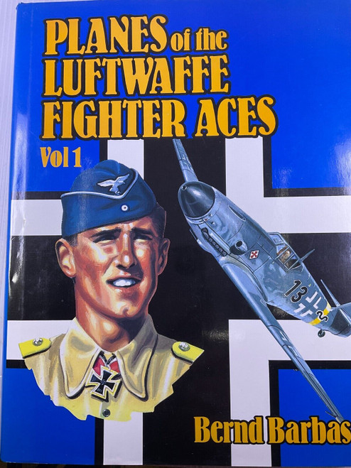 WW2 German Planes of the Luftwaffe Fighter Aces Vol 1 Hardcover Reference Book