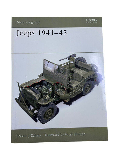 WW2 US Jeeps 1941 to 45 Osprey New Vanguard No 117 Softcover Reference Book